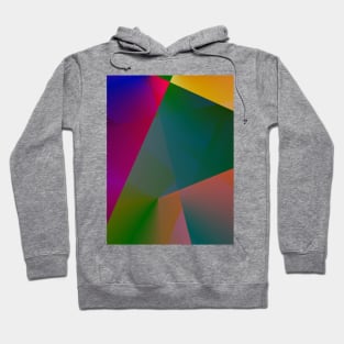 red blue green texture art Hoodie